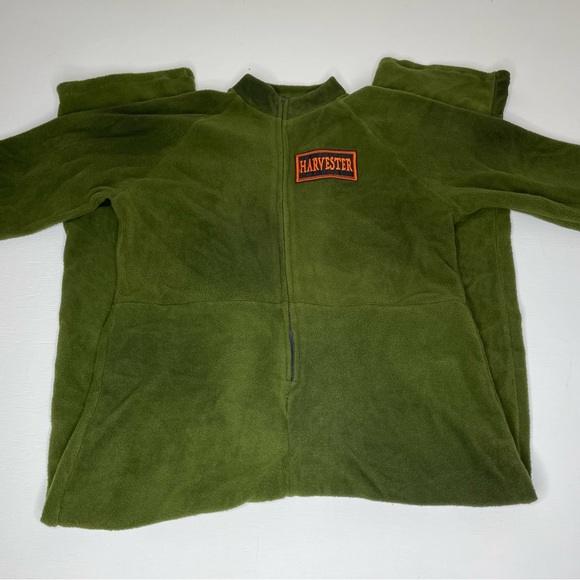 Halloween Costume Harvester Scary Pumpkin Man Kids Sz 12-14 - Picture 2 of 10